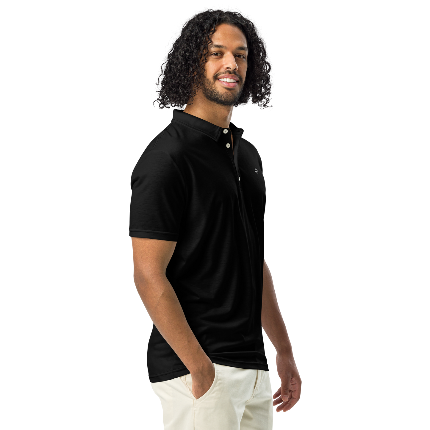 KING OF CHANGE ORIGINAL POLO BLACK MAN 4