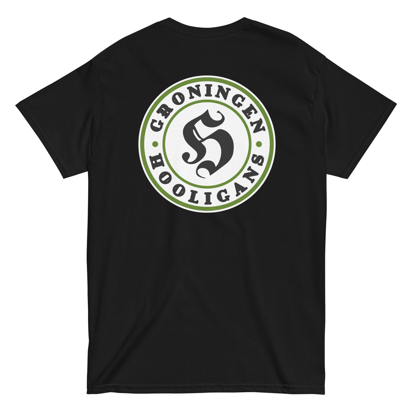 GRONINGEN HOOLIGANS T-SHIRT BLACK