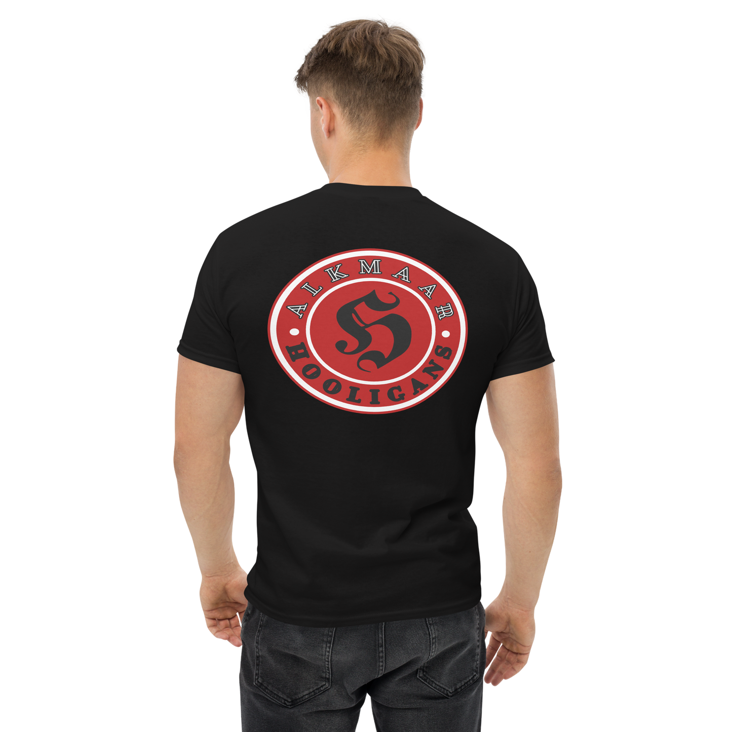 ALKMAAR HOOLIGANS T-SHIRT BLACK