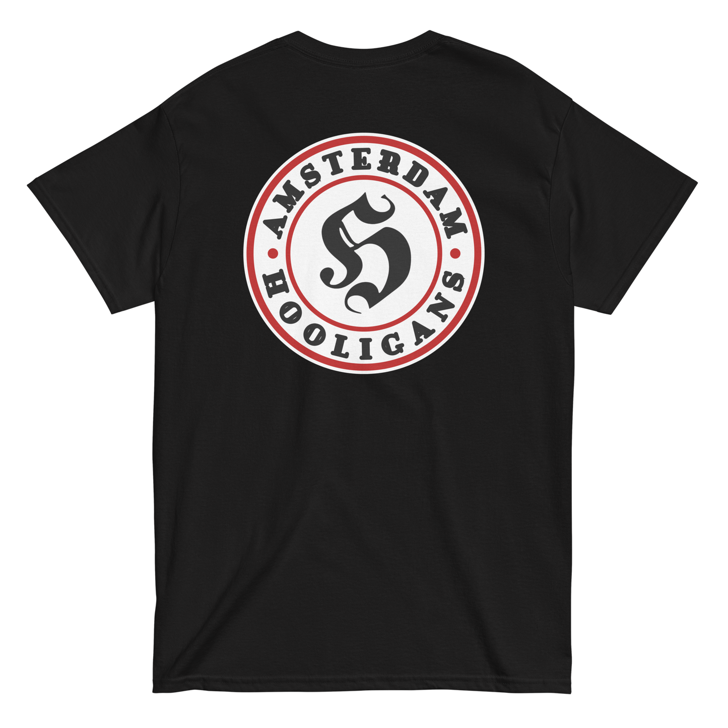 AMSTERDAM HOOLIGANS T-SHIRT BLACK