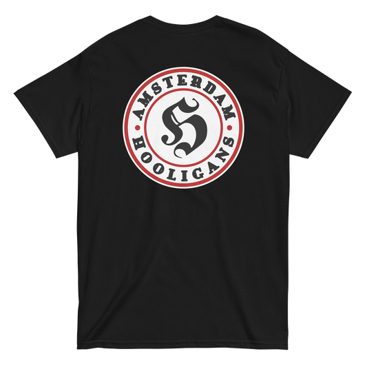 AMSTERDAM HOOLIGANS T-SHIRT BLACK