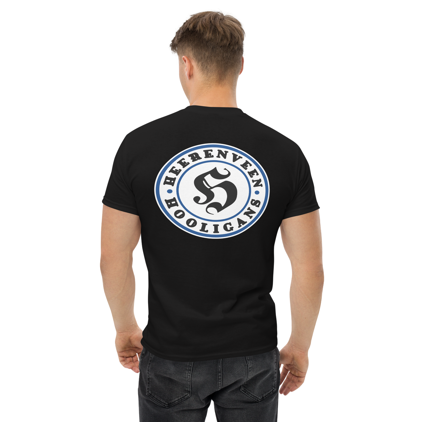 HEERENVEEN HOOLIGANS T-SHIRT BLACK