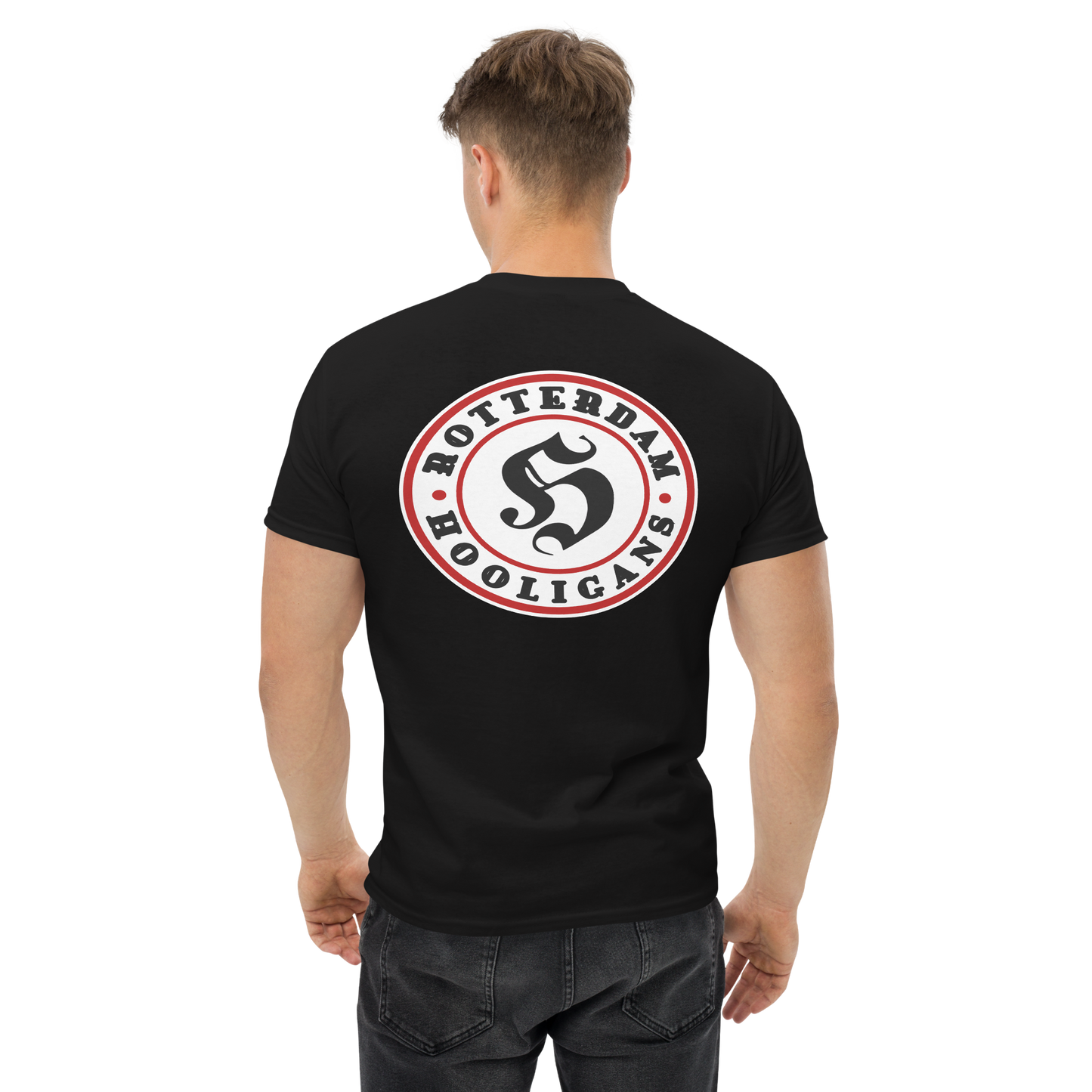 ROTTERDAM SPANGEN HOOLIGANS T-SHIRT BLACK