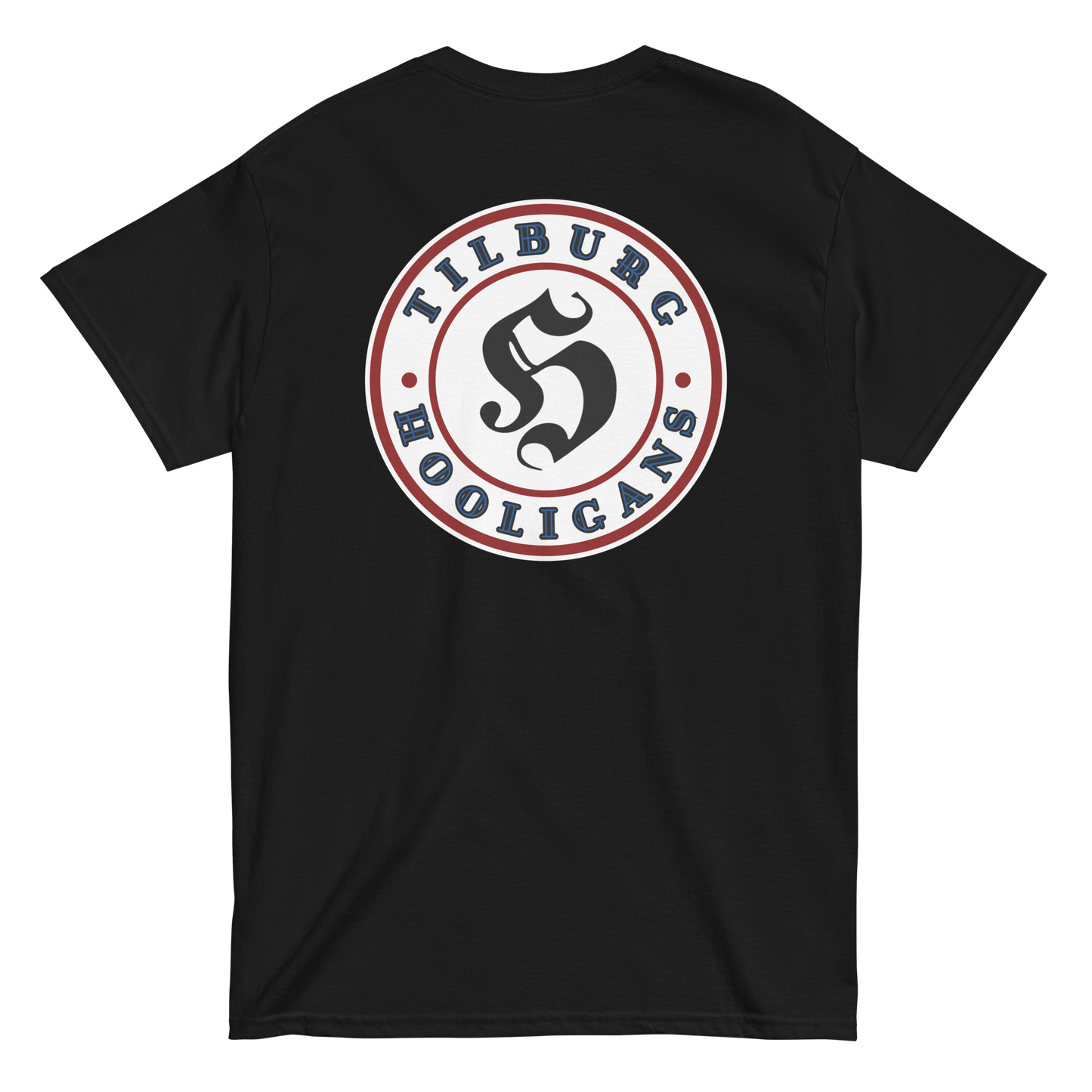 TILBURG HOOLIGANS T-SHIRT BLACK BACK 2