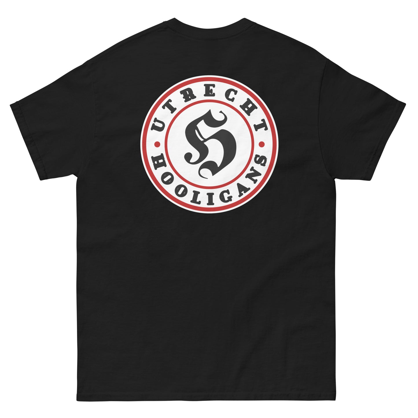 UTRECHT HOOLIGANS T-SHIRT BLACK BACK 1