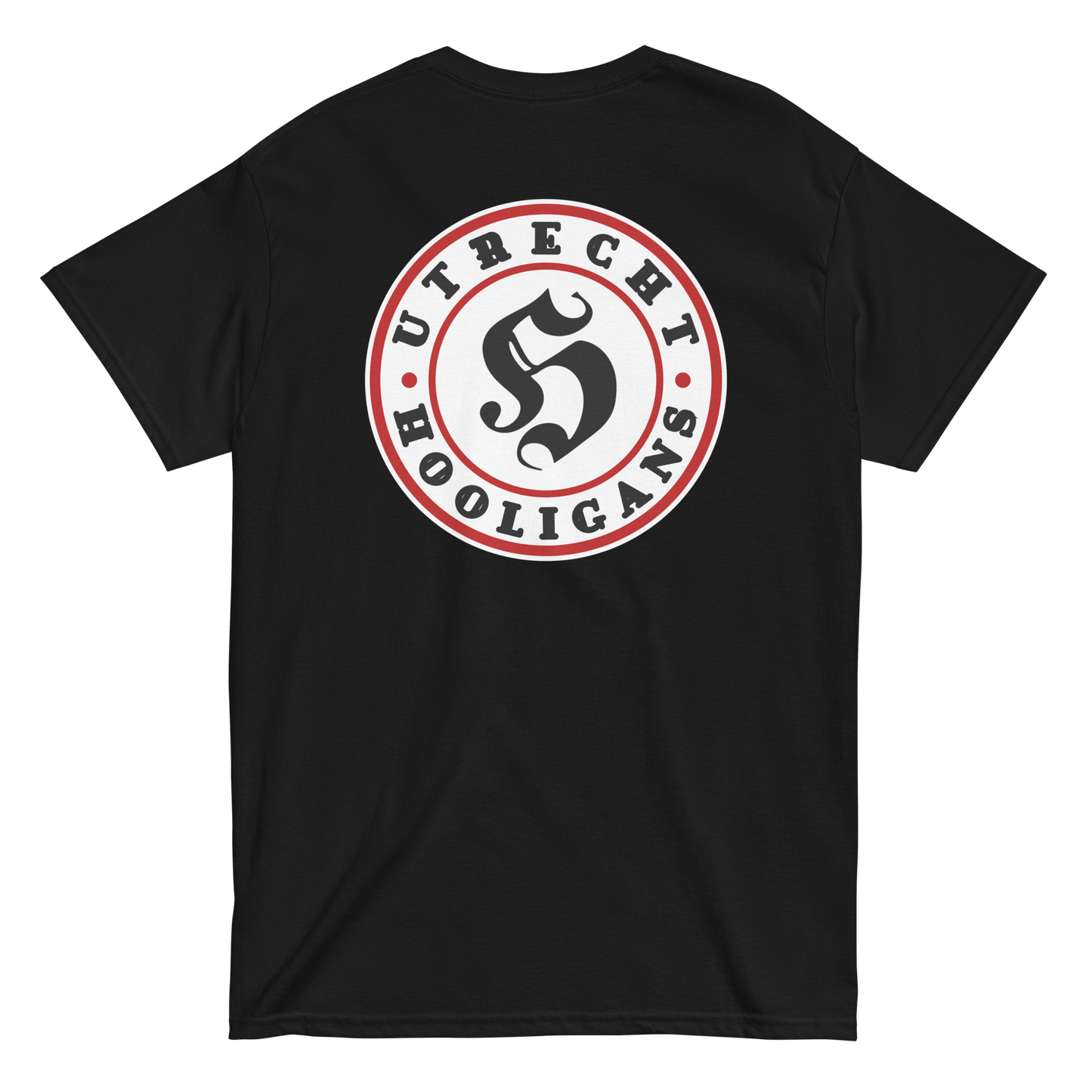 UTRECHT HOOLIGANS T-SHIRT BLACK BACK 2