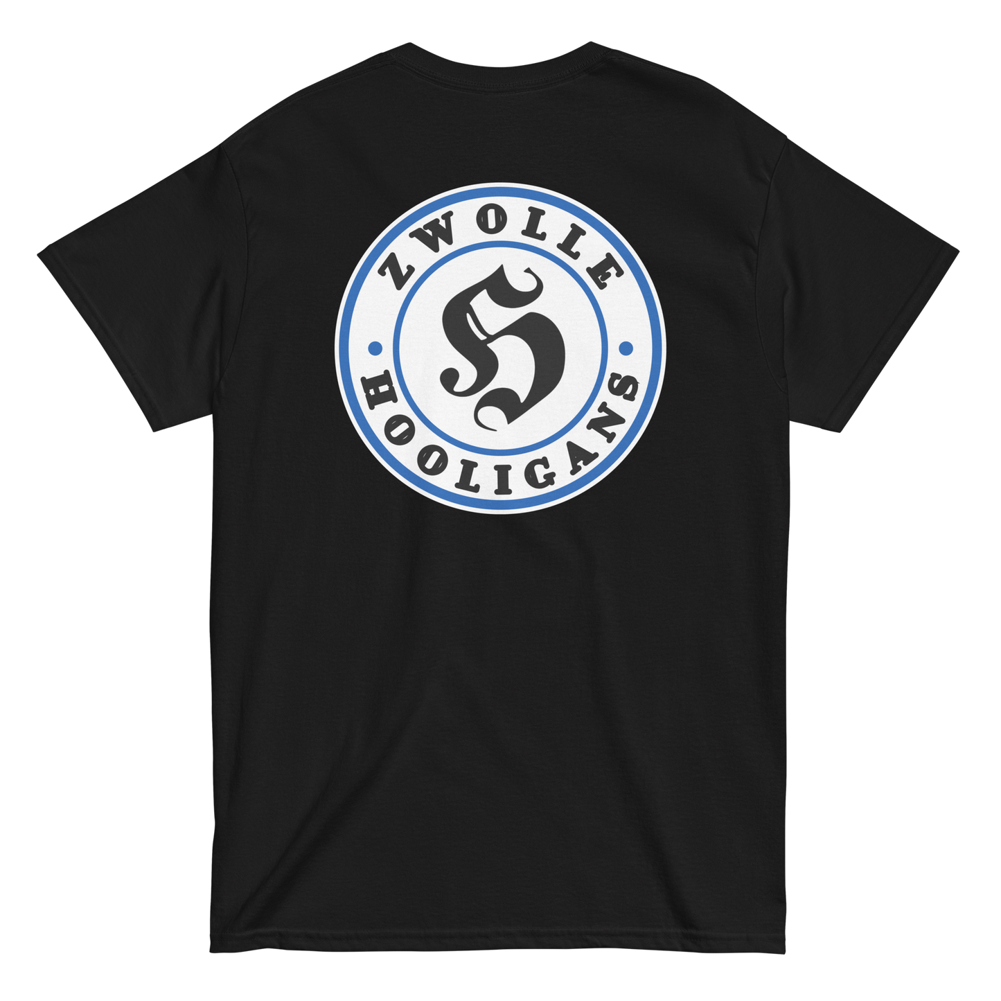 ZWOLLE HOOLIGANS T-SHIRT BLACK BACK 2