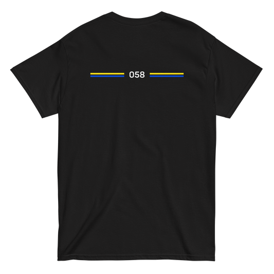 LEEUWARDEN LEGACY T-SHIRT BLACK BACK 2