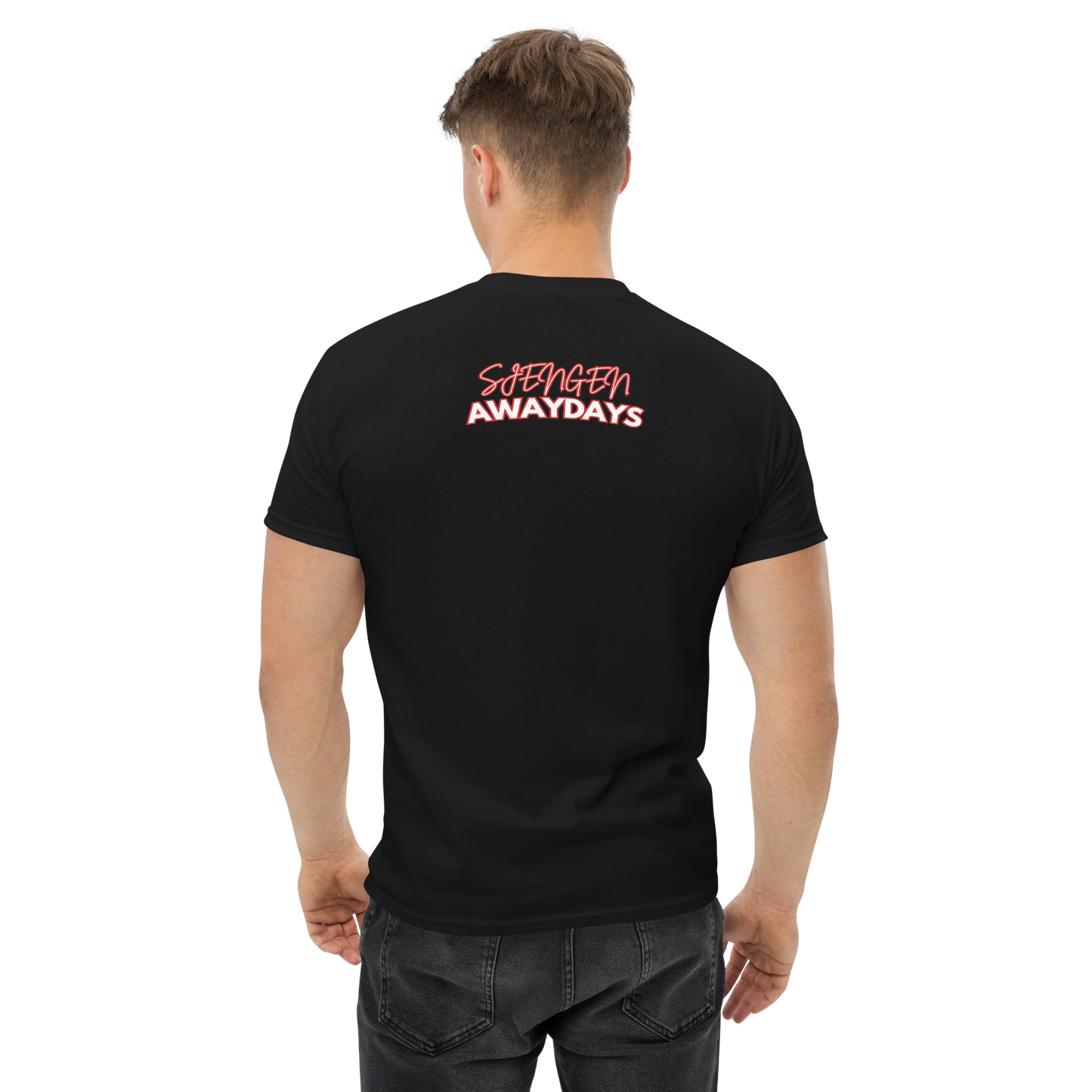 SJENGEN AWAYDAYS T-SHIRT BLACK MAN 2