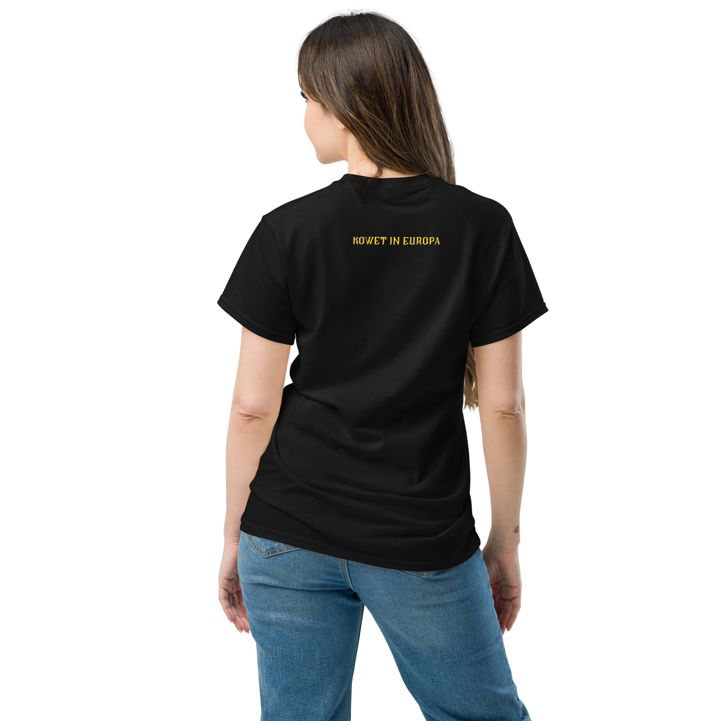 KOWET IN EUROPA T-SHIRT BLACK WOMAN 2