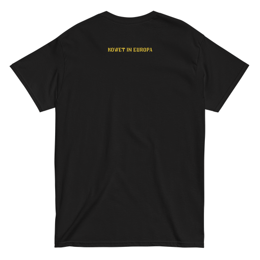 KOWET IN EUROPA T-SHIRT BLACK