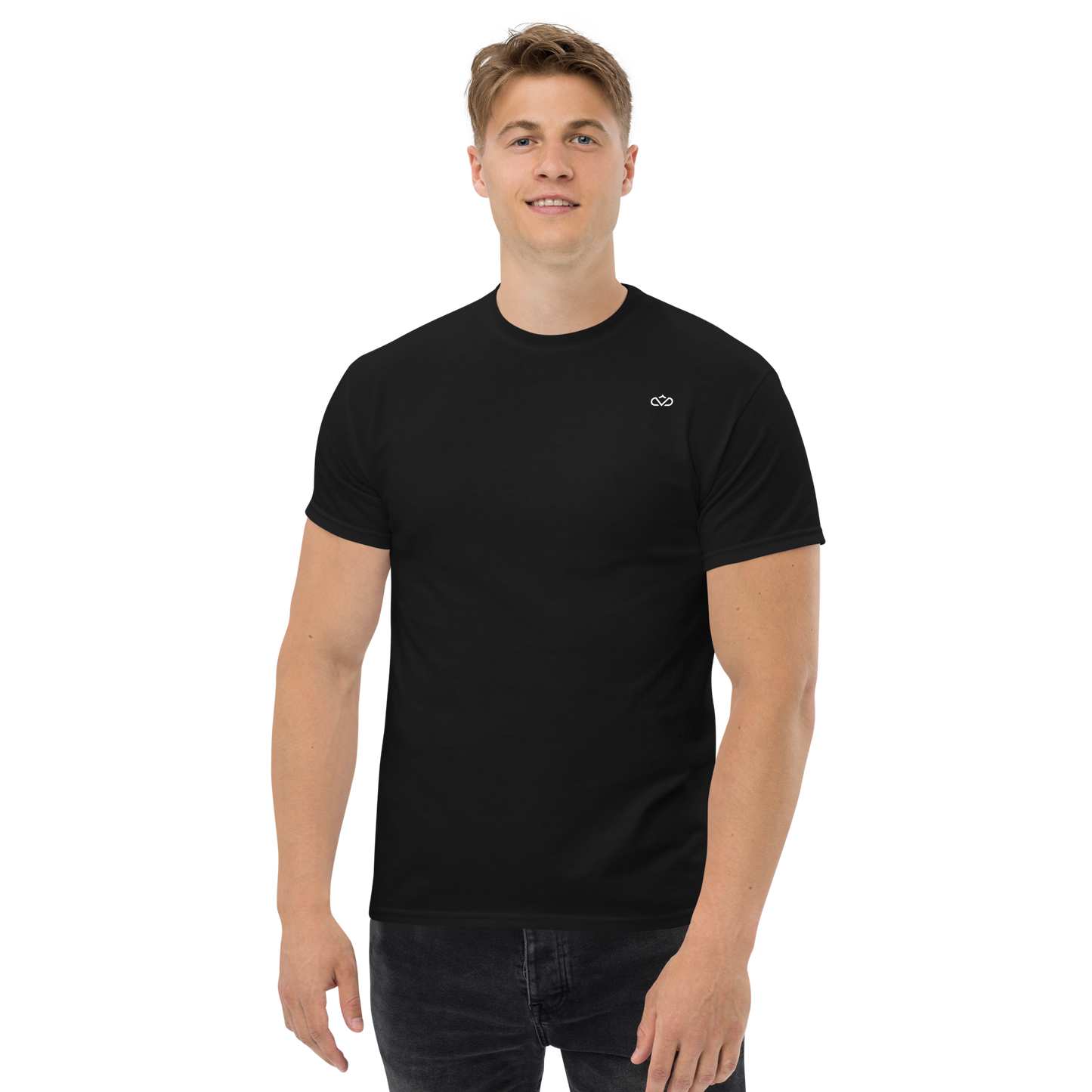 KING OF CHANGE ORIGINAL T-SHIRT BLACK MOCK UP MAN 1