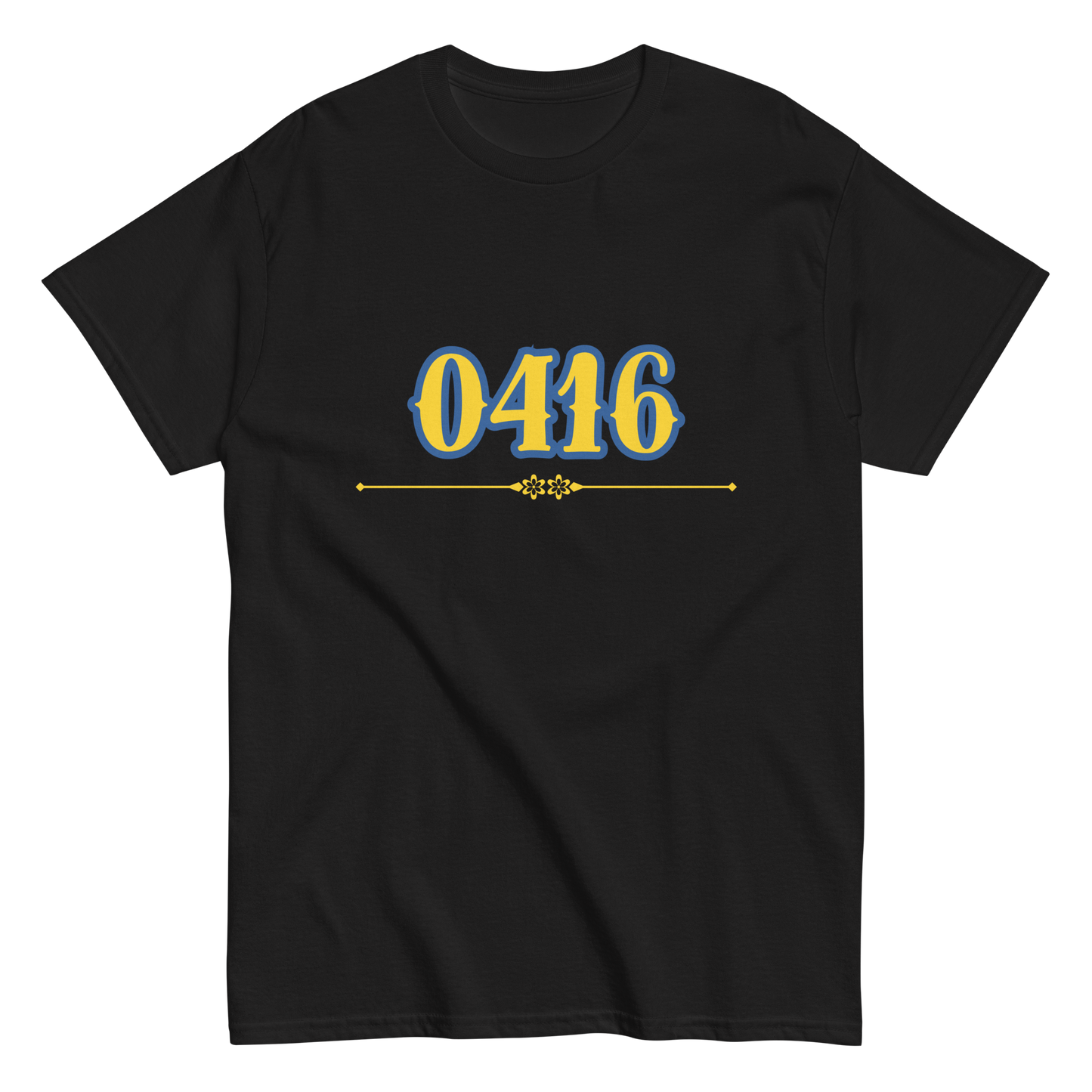 WAALWIJK HOOLIGANS T-SHIRT BLACK FRONT 2