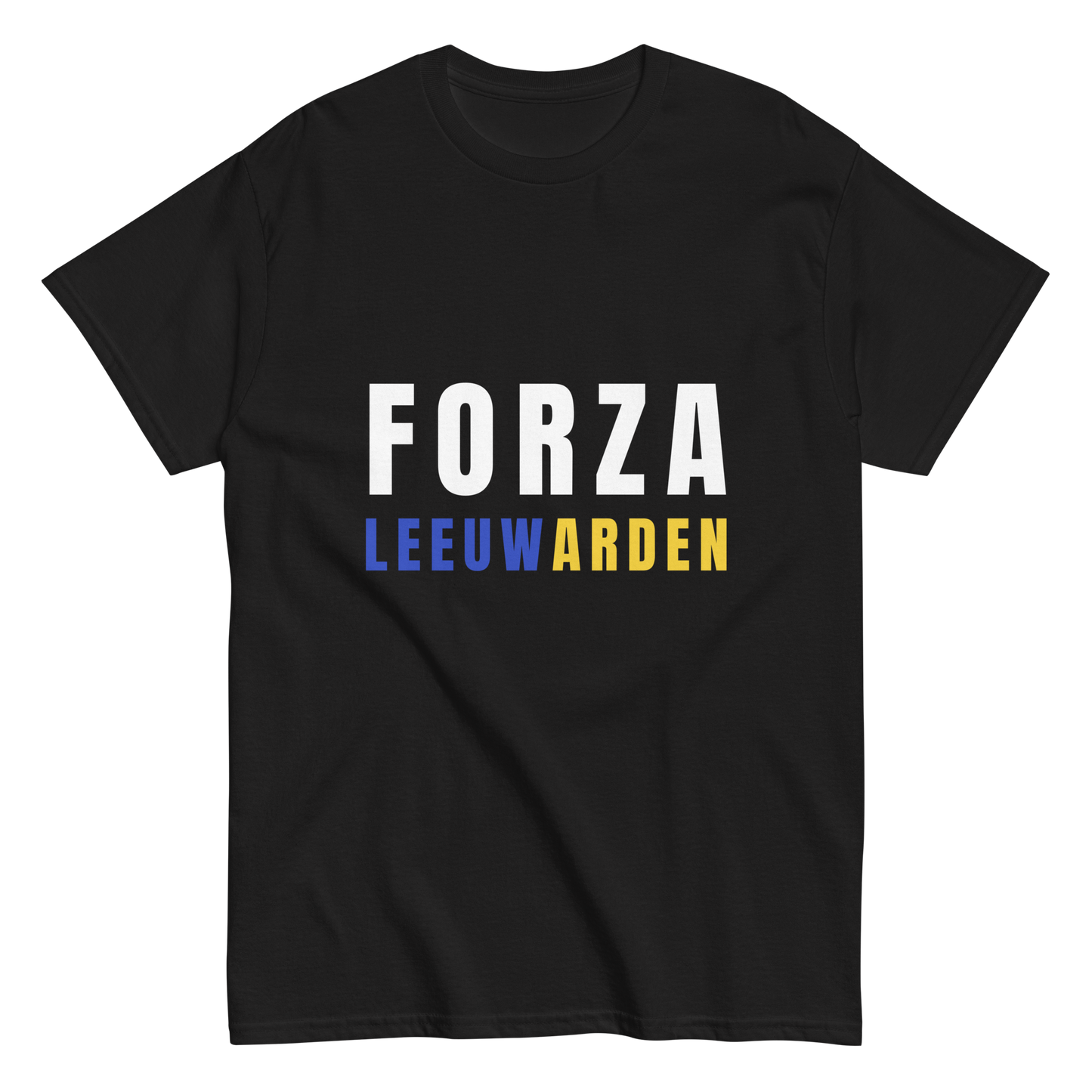 FORZA LEEUWARDEN T-SHIRT BLACK FRONT 2