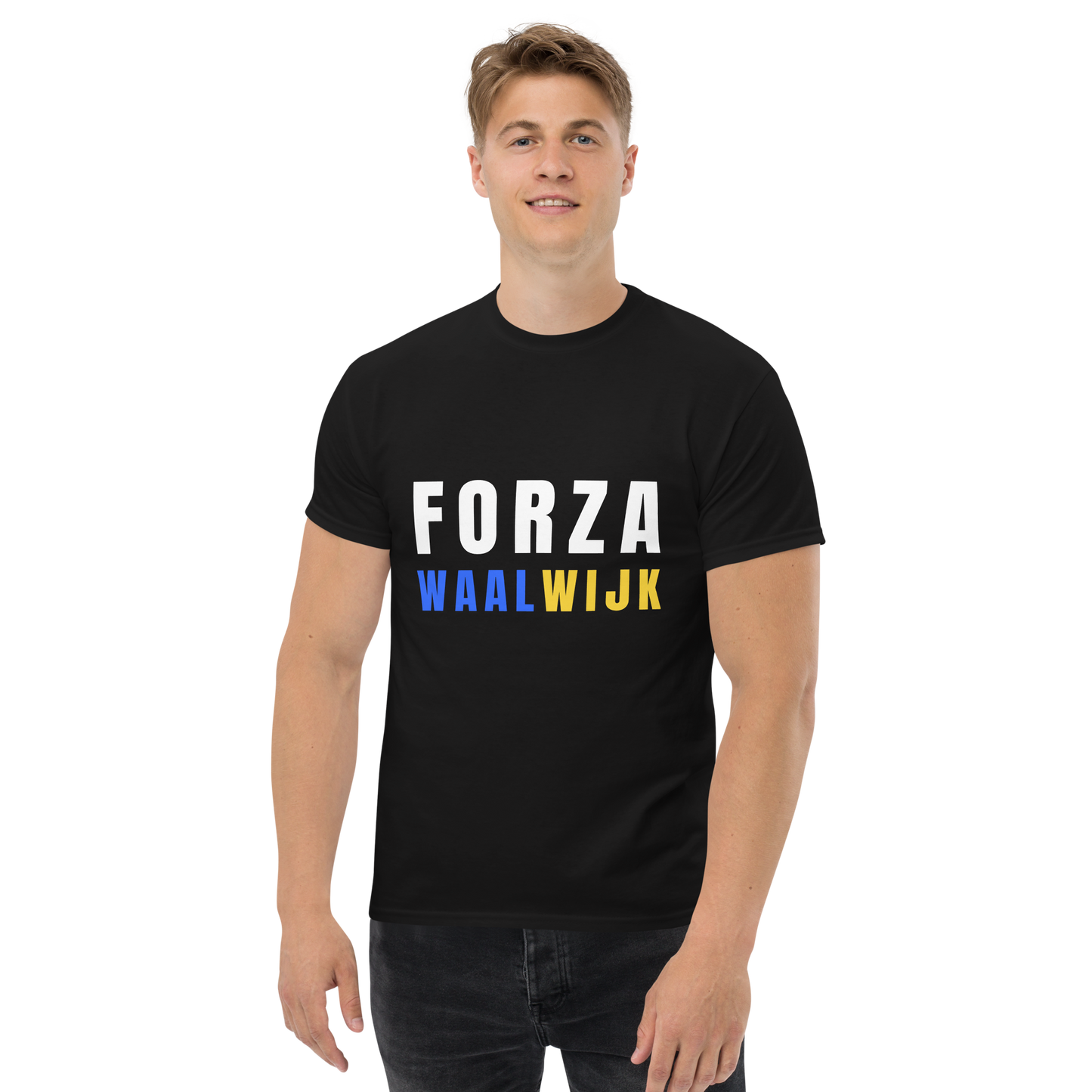 FORZA WAALWIJK T-SHIRT BLACK MAN 1