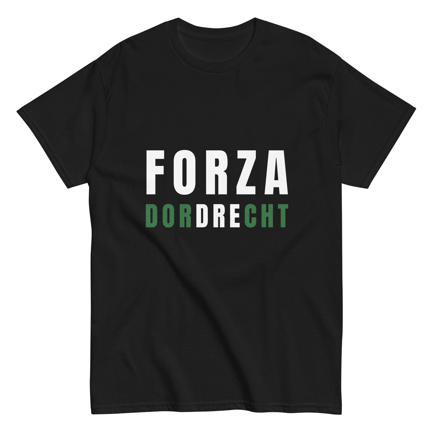 FORZA DORDRECHT T-SHIRT BLACK FRONT 2