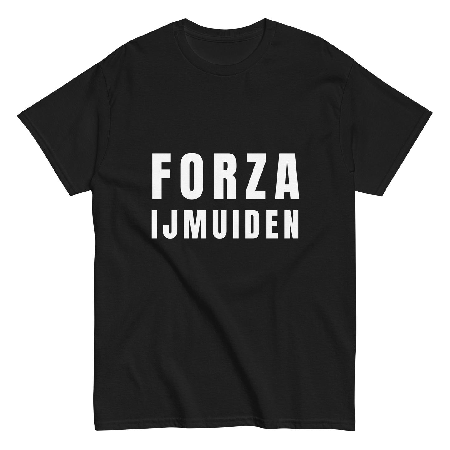 FORZA IJMUIDEN T-SHIRT BLACK FRONT 2