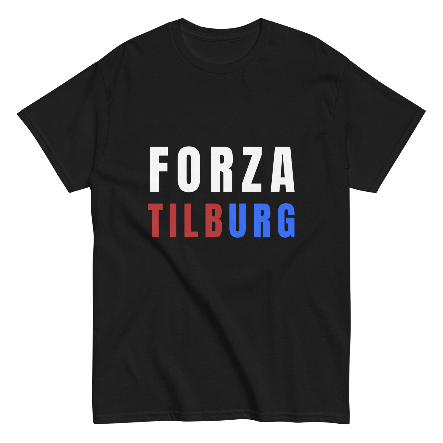 FORZA TILBURG T-SHIRT BLACK FRONT 2