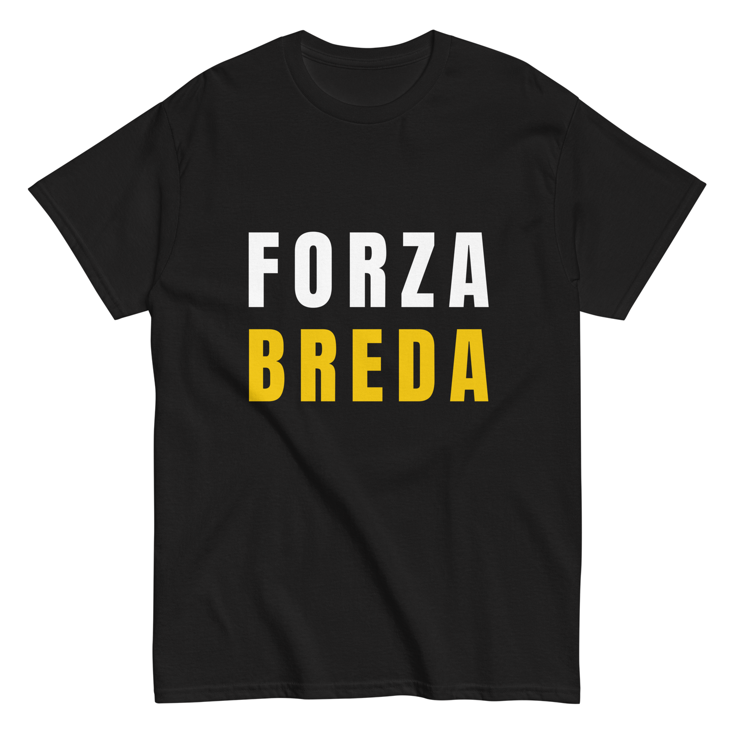 FORZA BREDA T-SHIRT BLACK FRONT 2