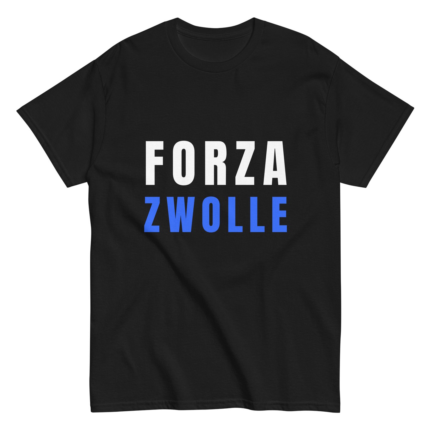 FORZA ZWOLLE T-SHIRT BLACK FRONT 2
