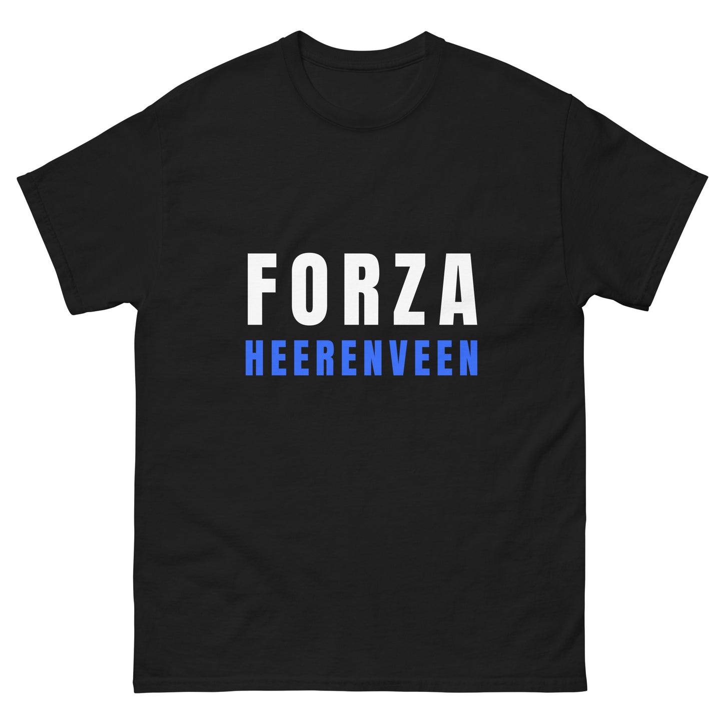 FORZA HEERENVEEN T-SHIRT BLACK FRONT 1