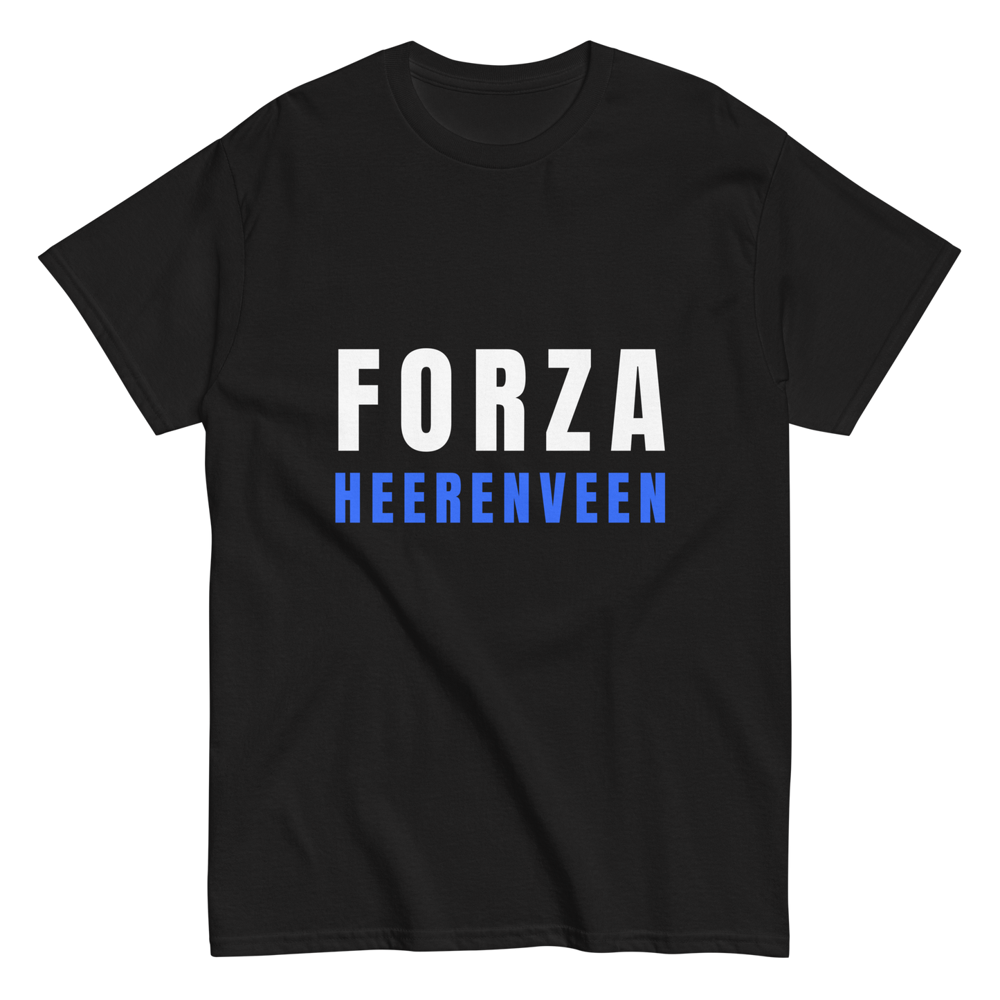FORZA HEERENVEEN T-SHIRT BLACK FRONT 2