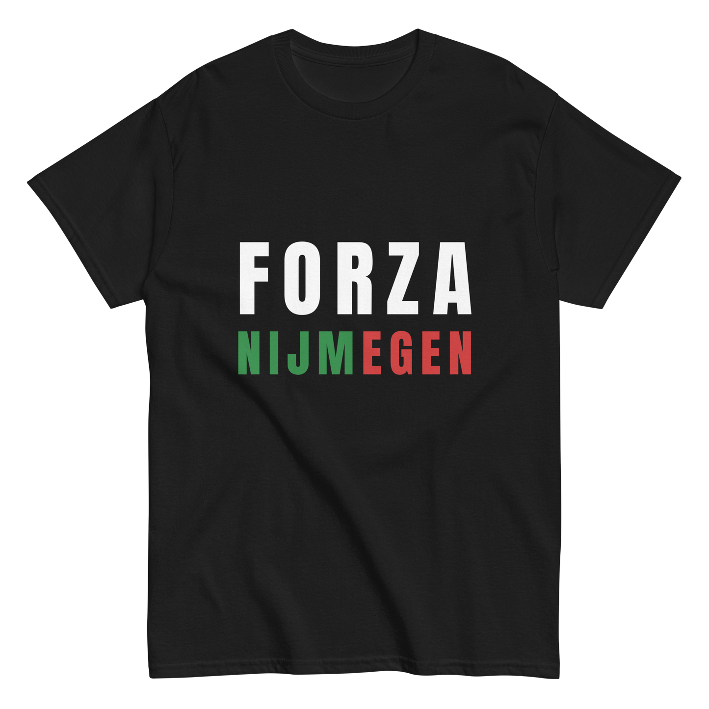 FORZA NIJMEGEN T-SHIRT BLACK FRONT 2