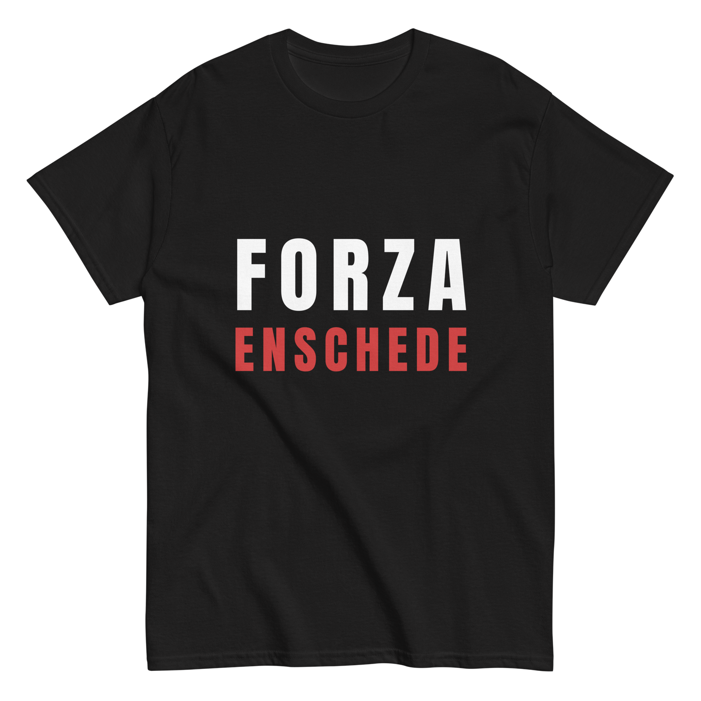 FORZA ENSCHEDE T-SHIRT BLACK FRONT 2