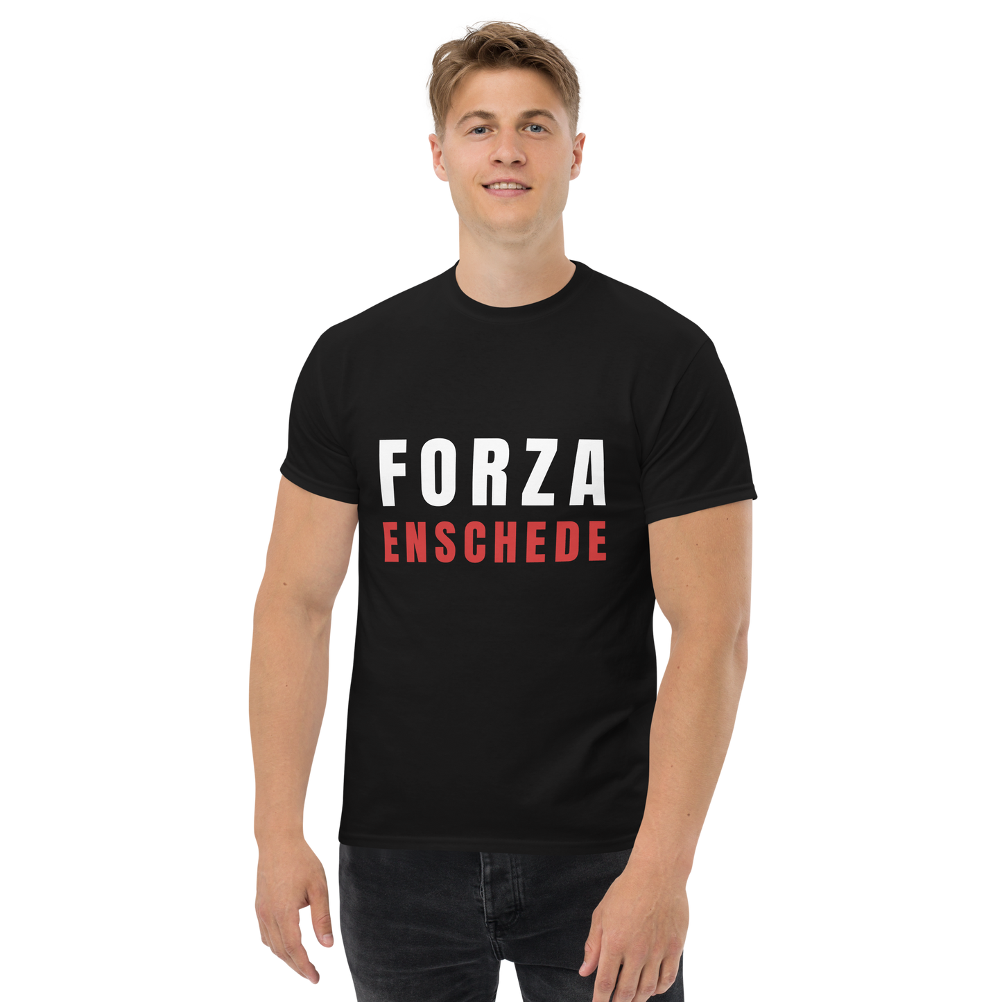FORZA ENSCHEDE T-SHIRT BLACK MAN 1