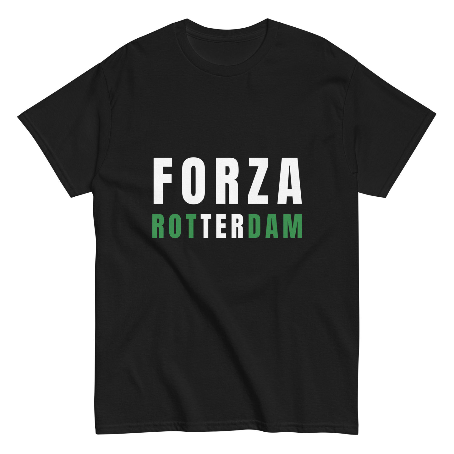 FORZA ROTTERDAM T-SHIRT BLACK FRONT 2