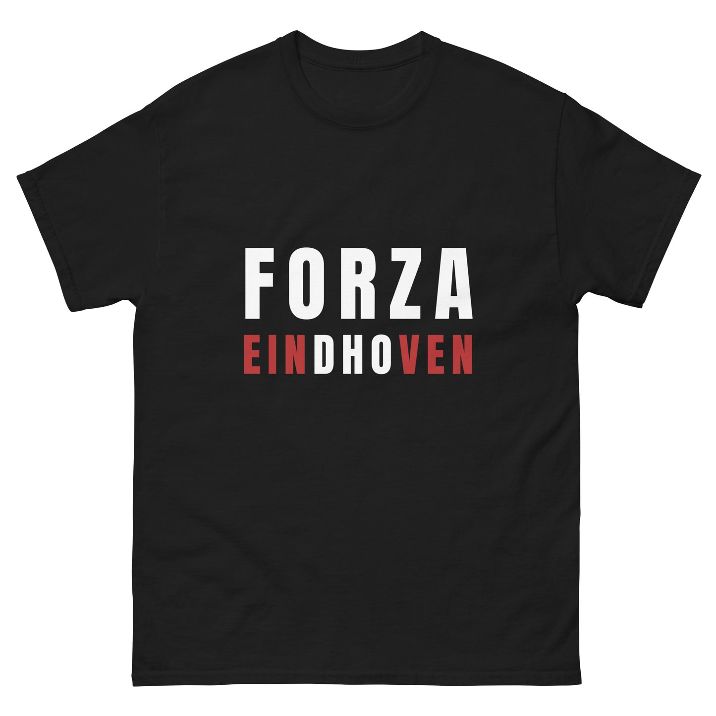 FORZA EINDHOVEN T-SHIRT BLACK FRONT 1