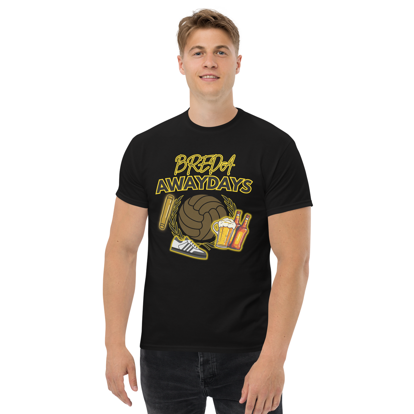 BREDA AWAYDAYS T-SHIRT BLACK MAN 1