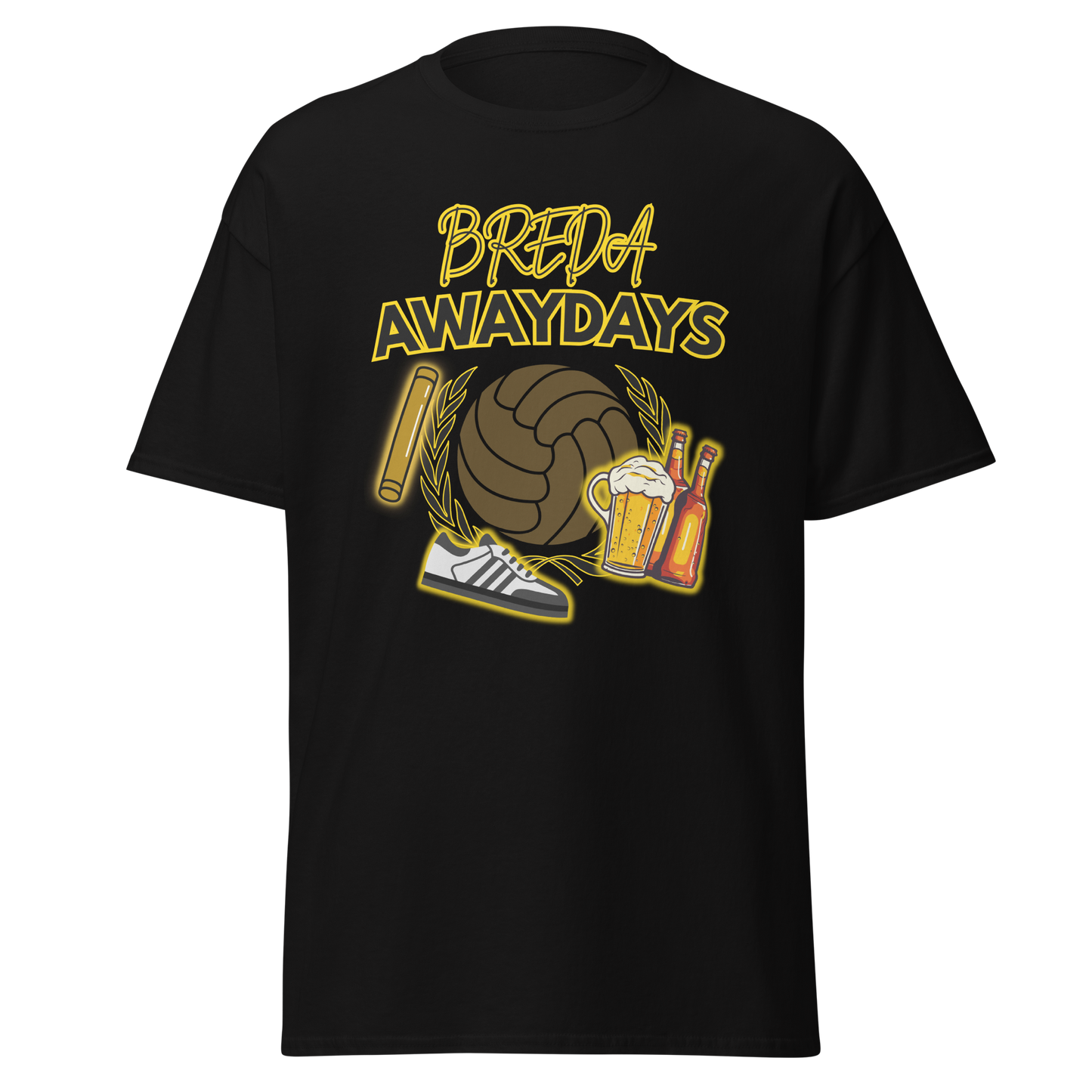 BREDA AWAYDAYS T-SHIRT BLACK FRONT 2