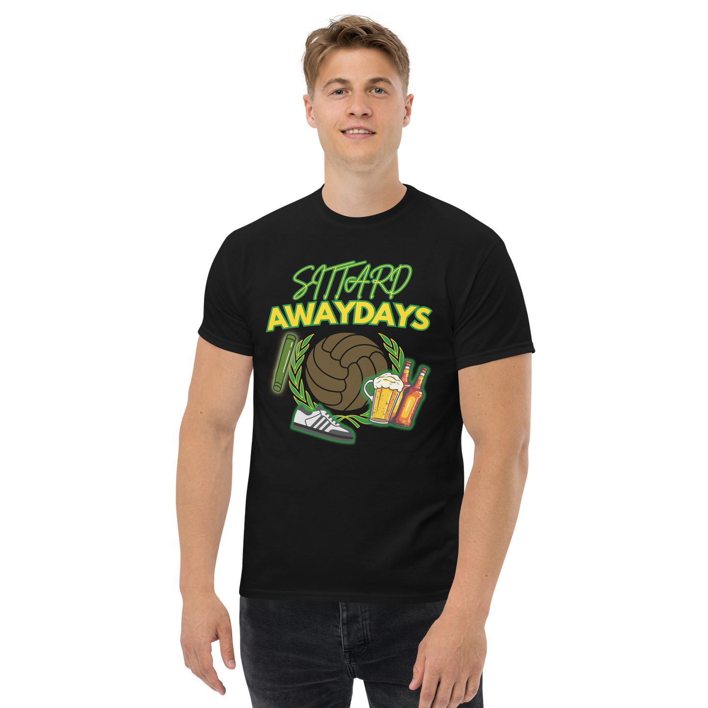 SITTARD AWAYDAYS T-SHIRT BLACK MAN 1
