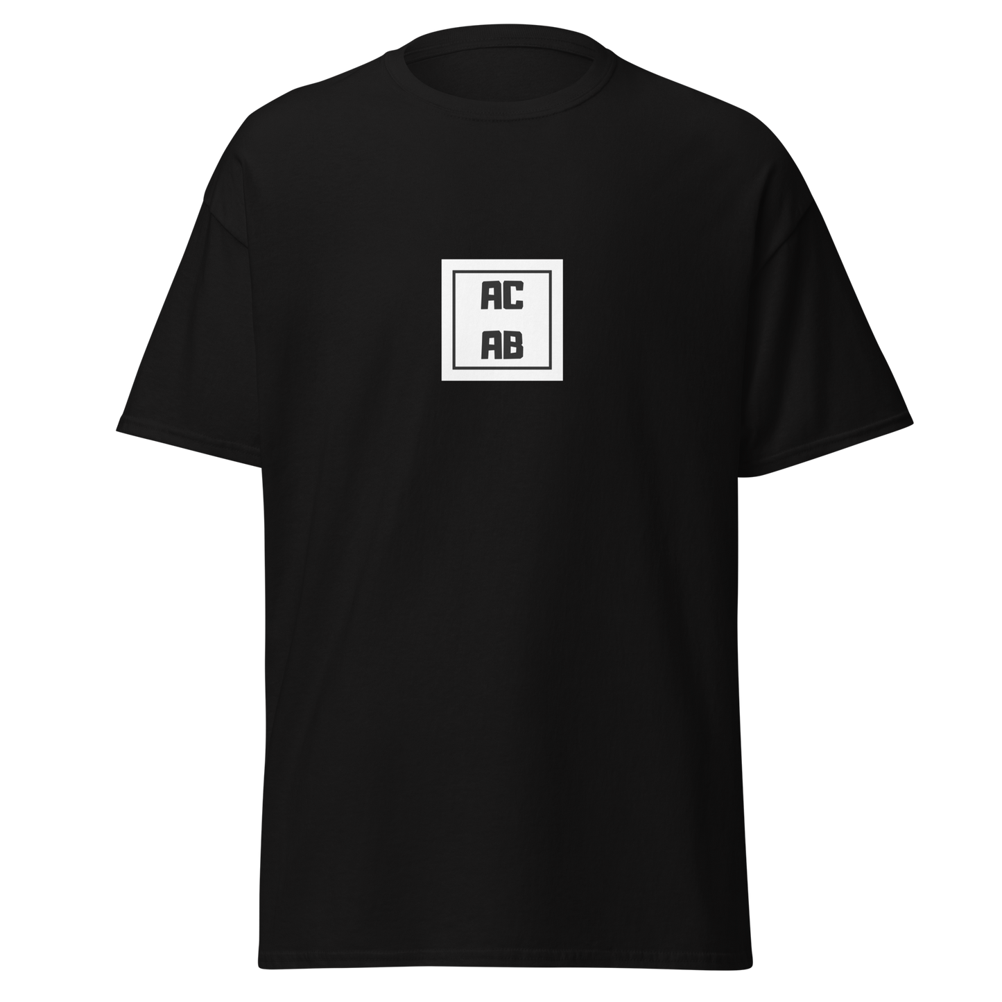 KING OF CHANGE ORIGINAL ACAB T-SHIRT BLACK FRONT 2