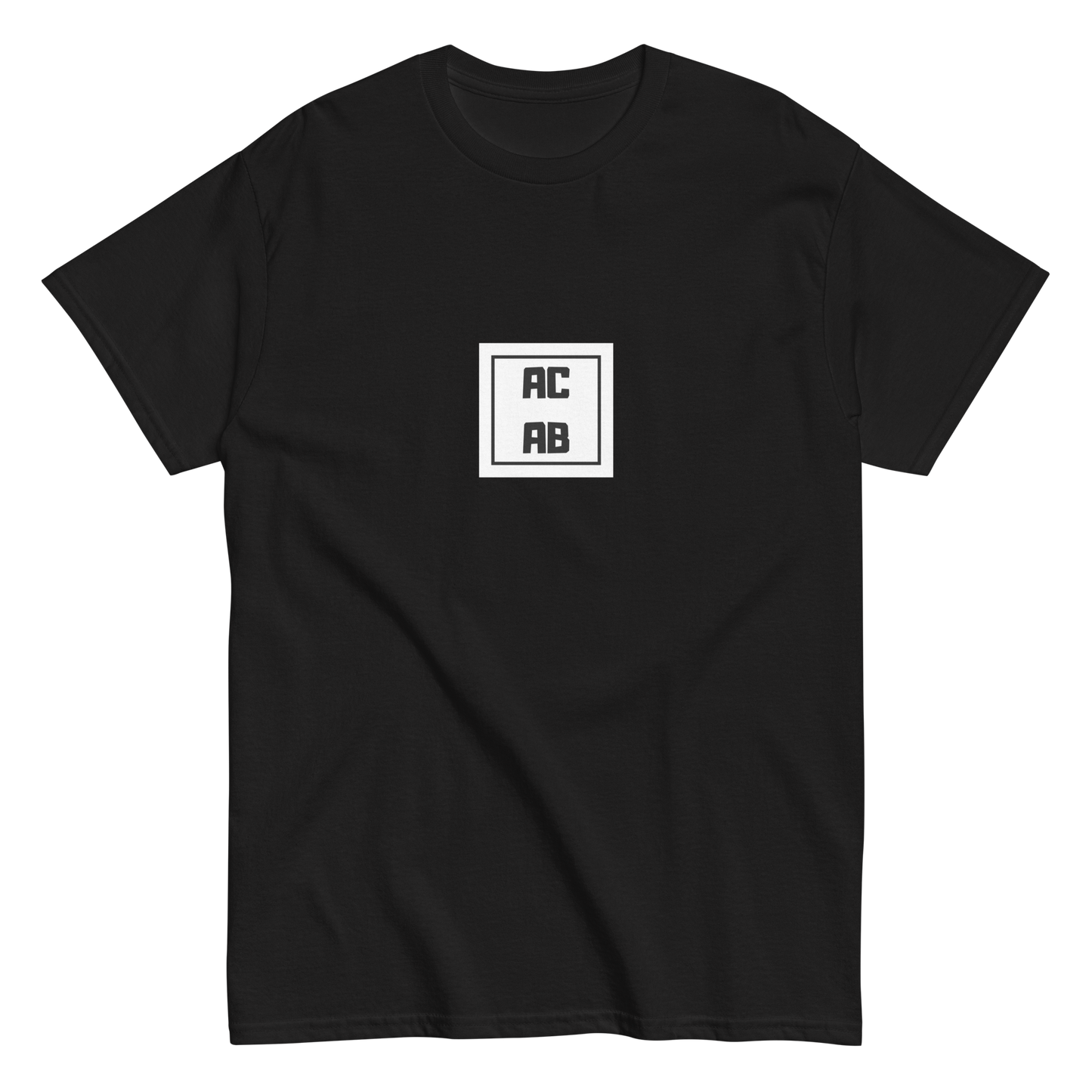 KING OF CHANGE ORIGINAL ACAB T-SHIRT BLACK FRONT 1