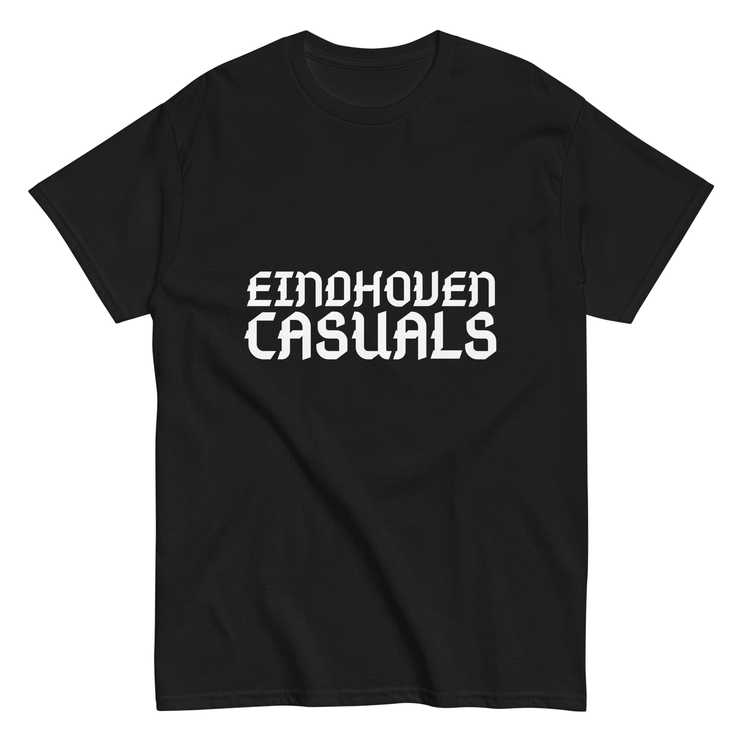 EINDHOVEN CASUALS T-SHIRT BLACK FRONT