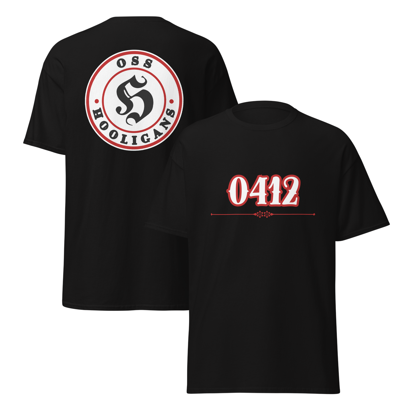 OSS HOOLIGANS T-SHIRT BLACK