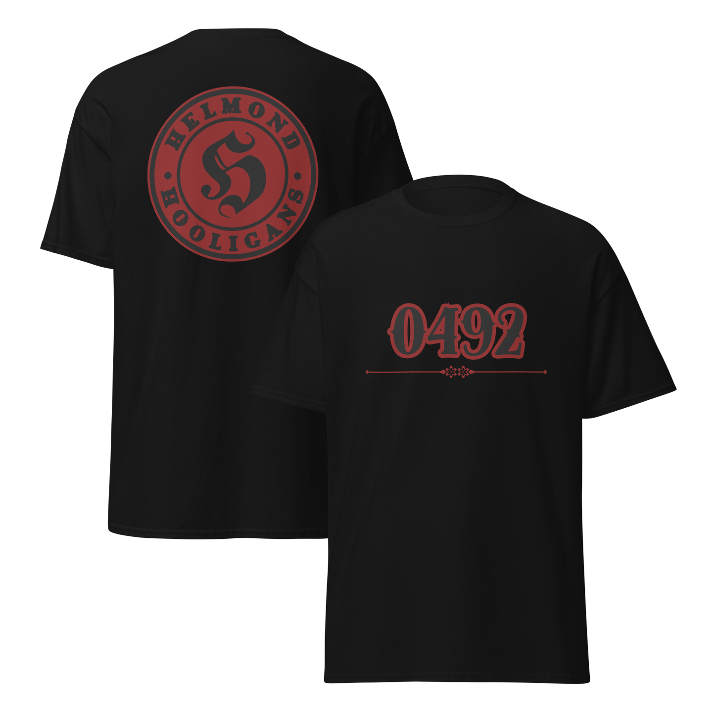 HELMOND HOOLIGANS T-SHIRT BLACK