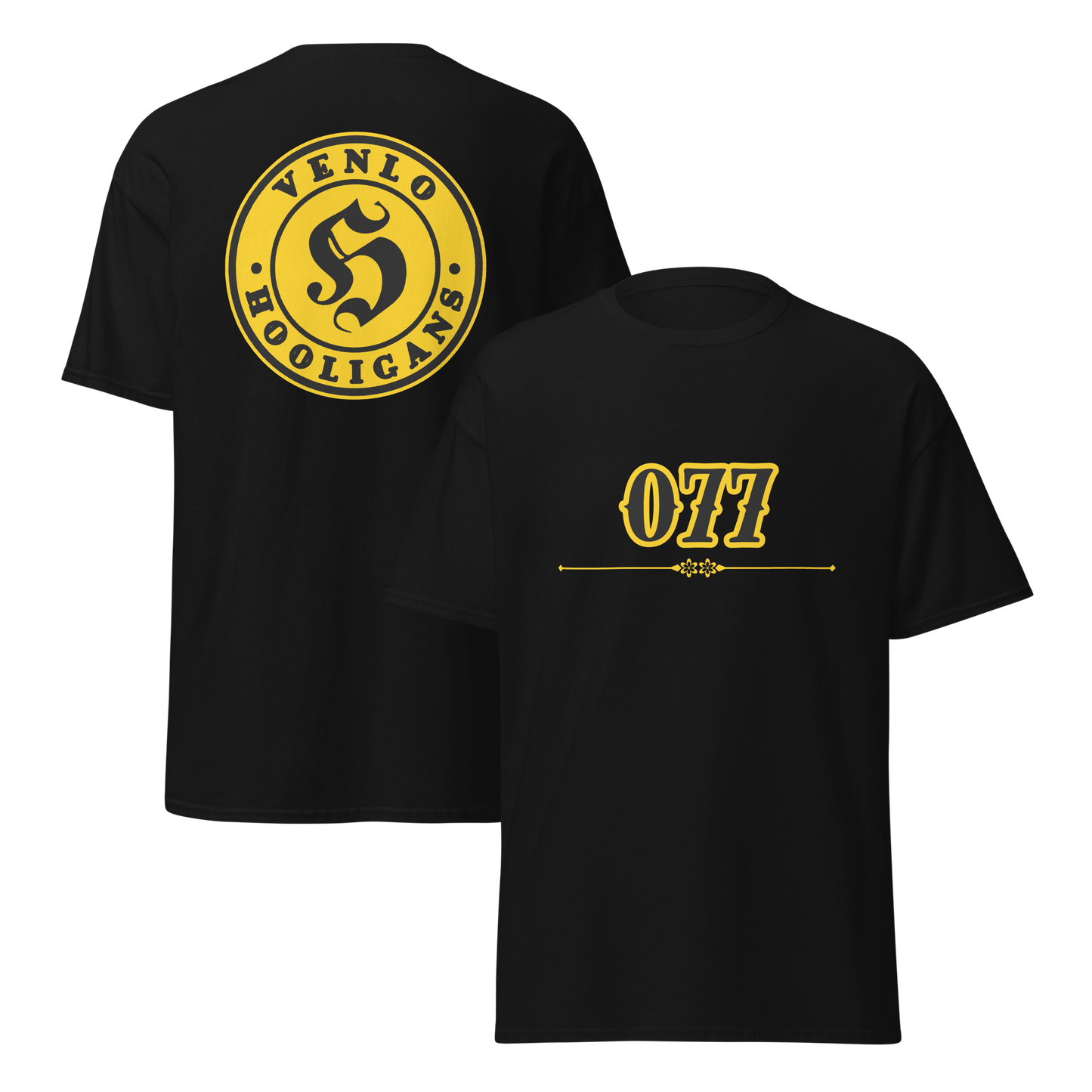 VENLO HOOLIGANS T-SHIRT BLACK