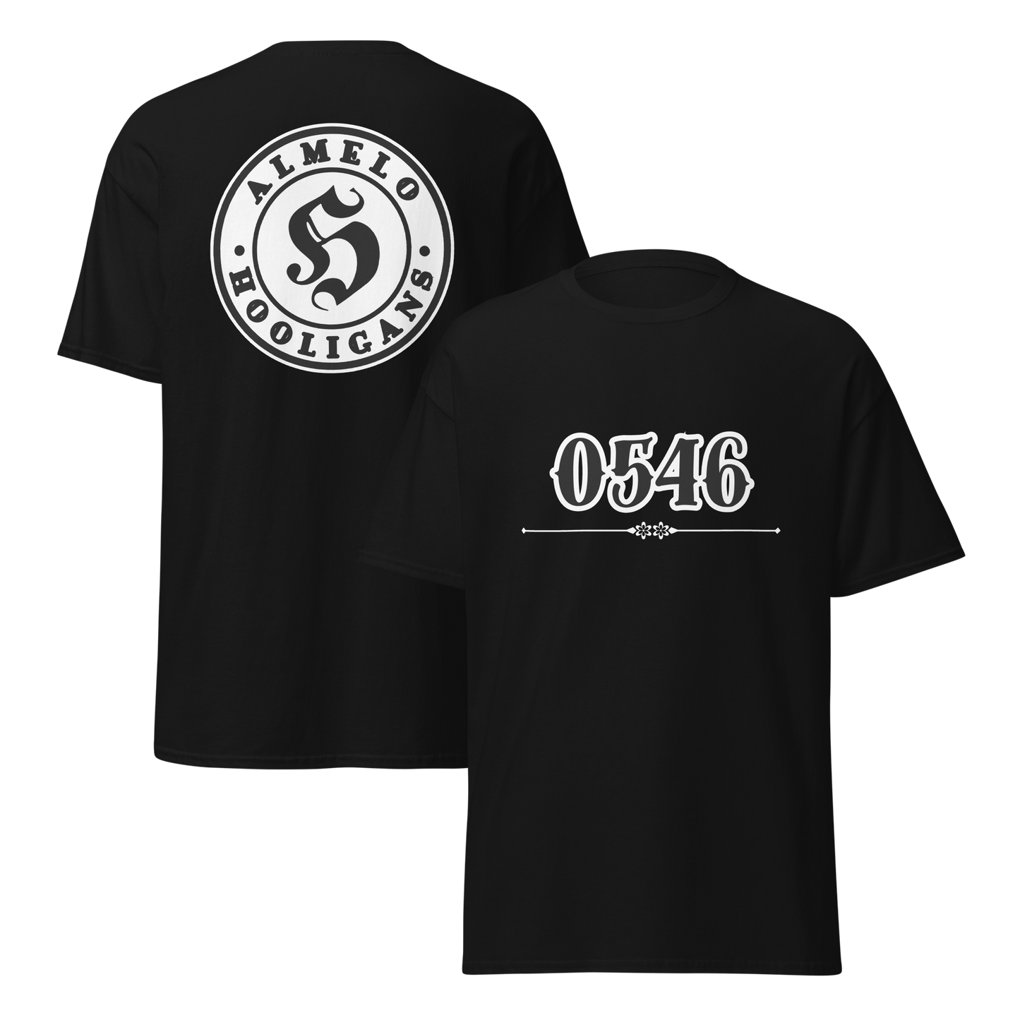 ALMELO HOOLIGANS T-SHIRT BLACK