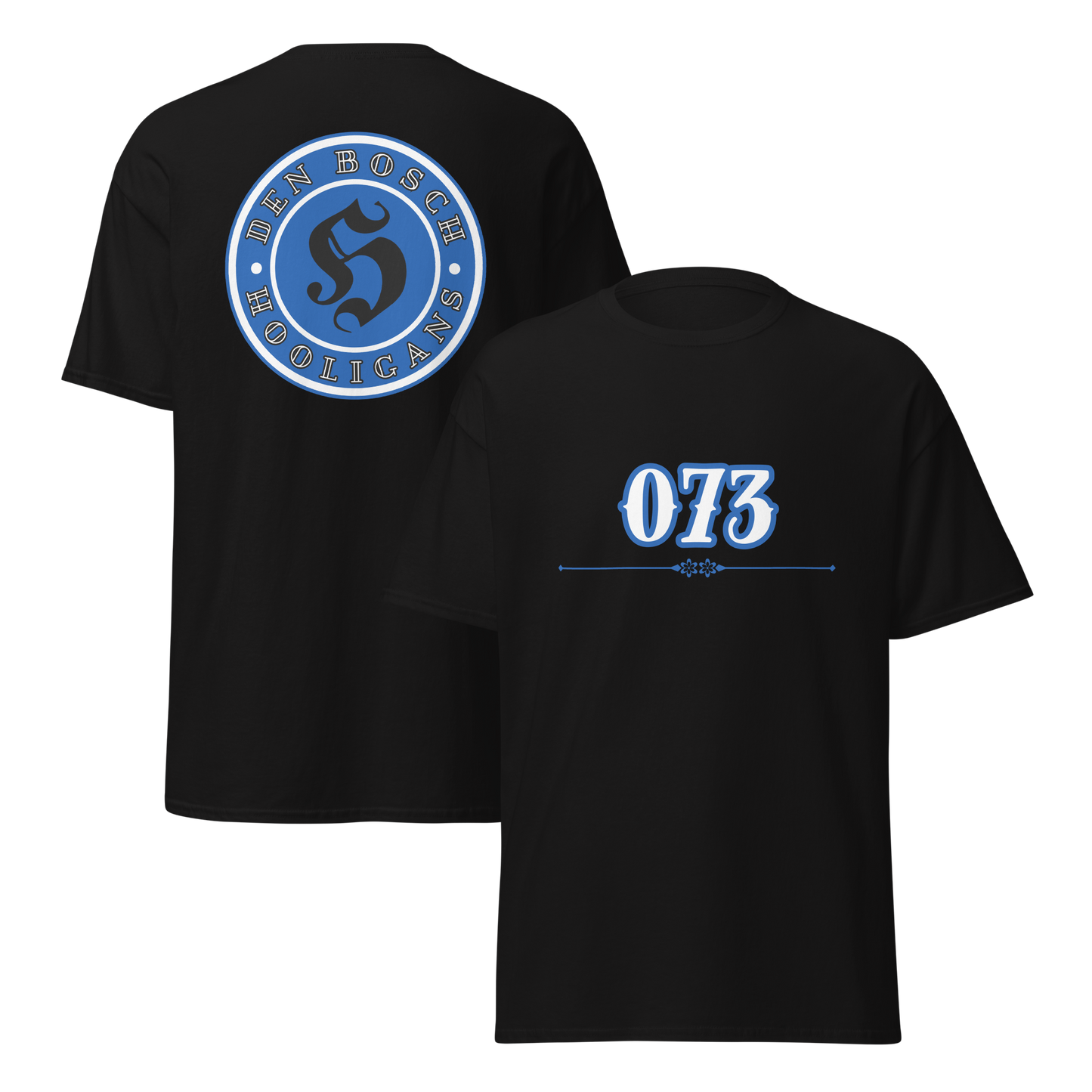 DEN BOSCH HOOLIGANS T-SHIRT BLACK