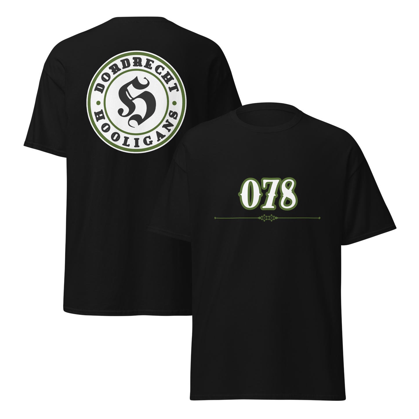 DORDRECHT HOOLIGANS T-SHIRT BLACK