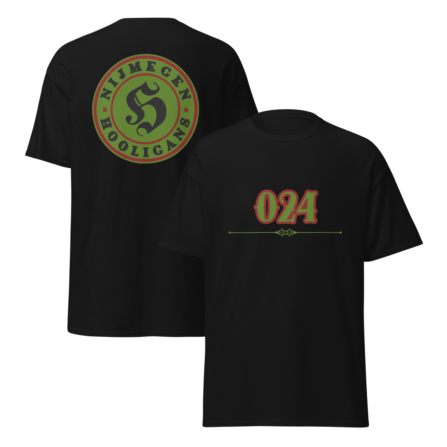 NIJMEGEN HOOLIGANS T-SHIRT BLACK