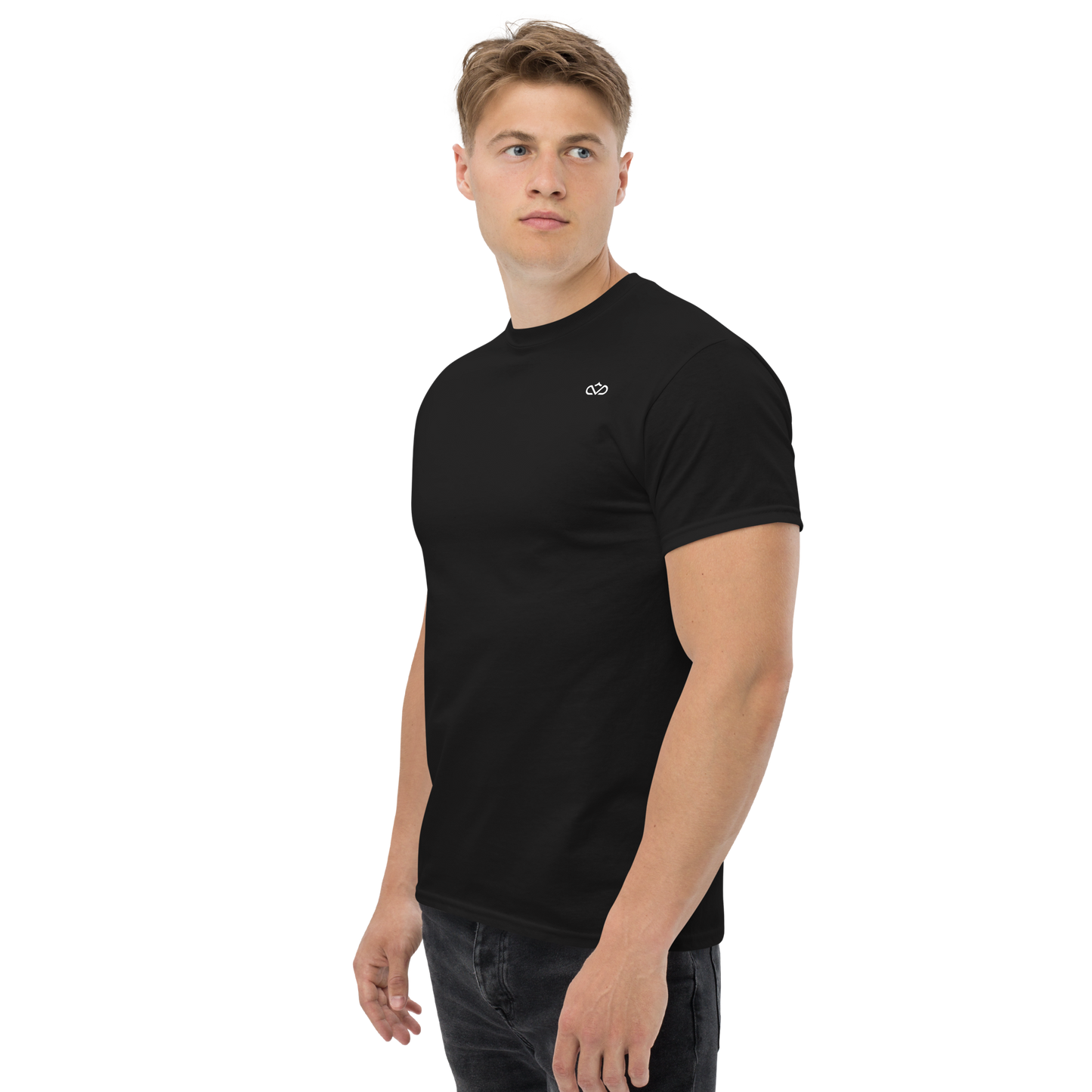 KING OF CHANGE ORIGINAL T-SHIRT BLACK MOCK UP MAN 3