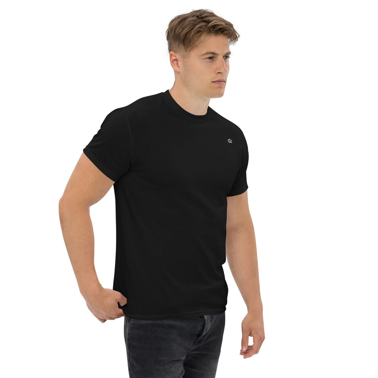 KING OF CHANGE ORIGINAL T-SHIRT BLACK MOCK UP MAN 4