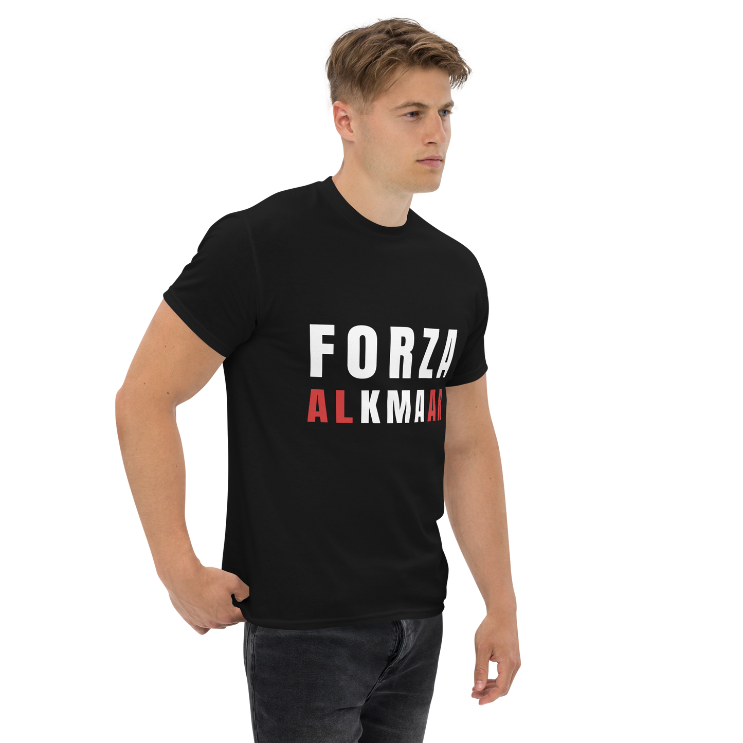 FORZA ALKMAAR T-SHIRT BLACK MAN 4