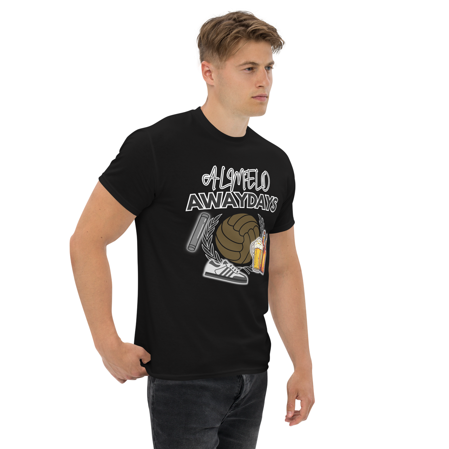 ALMELO AWAYDAYS T-SHIRT BLACK MAN 4