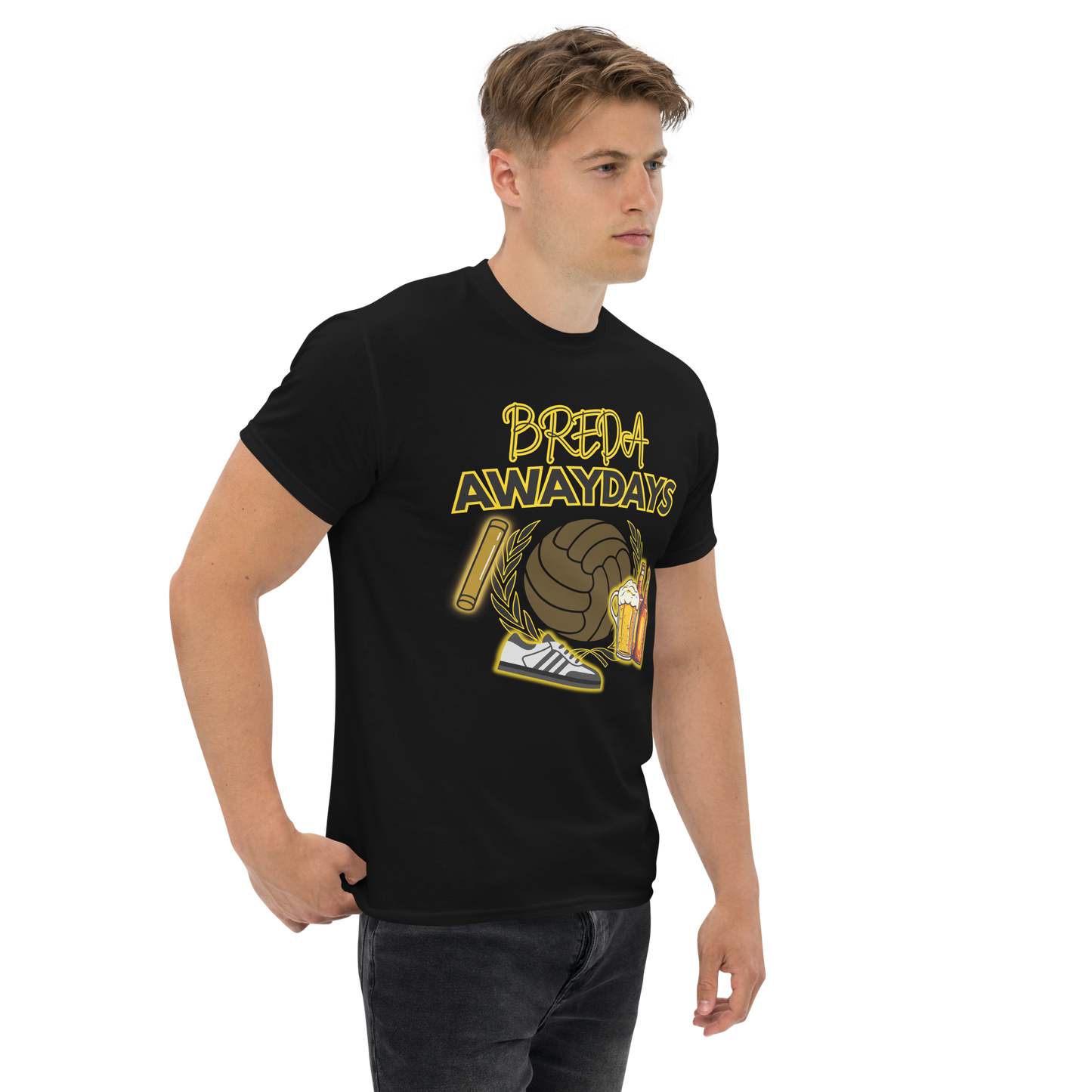 BREDA AWAYDAYS T-SHIRT BLACK MAN 4