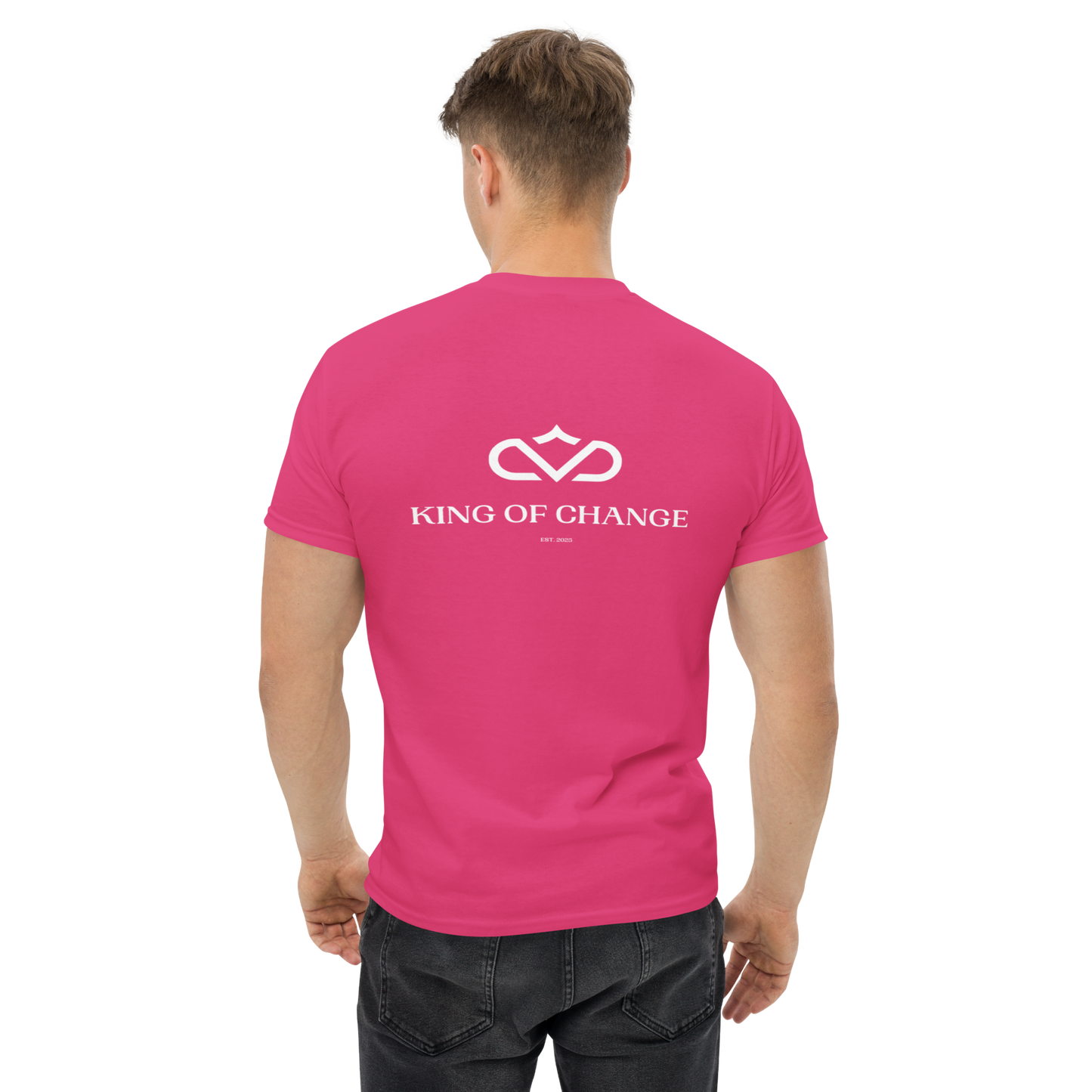 KING OF CHANGE ORIGINAL T-SHIRT PINK MAN 2